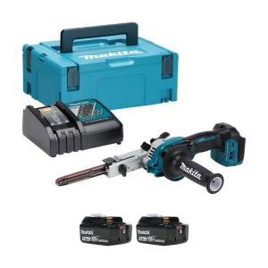 Makita DBS180RTJ Máy chà nhám băng dùng pin(9mm x 533mm/b (kèm 02 pin 5.0 + sạc nhanh)