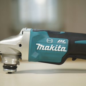 DGA408RTJ1 Máy mài góc dùng pin Makita (100mm/công tắc bóp/ (kèm 02 pin 5.0 + sạc nhanh)