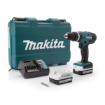 HP347DWE Máy khoan búa, vặn vít dùng pin Makita (kèm 02 pin 1.5ah + sạc)