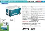 CW001GZ01  Máy Làm Mát Và Ấm Dùng Pin(40v/18v/ac) (không Kèm Pin Sạc)