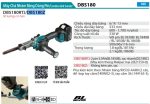 DBS180Z  Máy Chà Nhám Băng Dùng Pin(9mm X 533mm/b (không Kèm Pin Sạc)