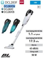 DCL283FZW  Máy Hút Bụi Dùng Pin(bl)(18v)