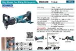DDA460ZK  Máy Khoan Góc Dùng Pin(bl)(18vx2) (không Kèm Pin Sạc)