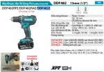 DDF482Z  Máy Khoan Và Vặn Vít Dùng Pin(18v) (không Kèm Pin Sạc)