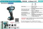 DF033DZ  Máy Khoan Và Vặn Vít Dùng Pin(12v Max) (không Kèm Pin Sạc)