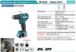 DF332DSAE  Máy Khoan Và Vặn Vít Dùng Pin(bl) (kèm 02 Pin 2.0 + Sạc)