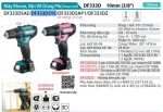 DF333DSYE  Máy Khoan Và Vặn Vít Dùng Pin(12v Max) (kèm 02 Pin 1.5ah + Sạc)