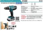 DF488DWE  Máy Khoan Và Vặn Vít Dùng Pin(bl1815g*2+ (kèm 02 Pin + Sạc)