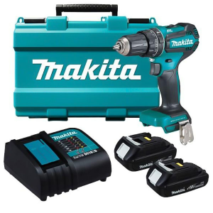 DHP485SFE  Máy Khoan Búa, Vặn Vít Dùng Pin(bl)(18v) (kèm 02 Pin 3.0 + Sạc)