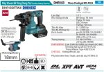 DHR183Z  Máy Khoan Bê Tông Dùng Pin(chuôi Gài Sds'-plus/18mm/bl)(18v)