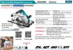 DHS900ZU  Máy Cưa Đĩa Dùng Pin(235mm/aws/bl) (không Kèm Pin Sạc)