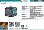 DMR203  Loa Sử Dụng Ở Công Trường Dùng Pin Và Đi (chưa Kèm Pin Sạc)