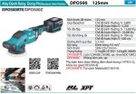 DPO500RTE  Máy Đánh Bóng Dùng Pin(bl) (kèm 02 Pin 5.0 + Sạc Nhanh)