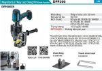 DPP200ZK  Máy Đột Lỗ Thủy Lực Dùng Pin(18v) (không Kèm Pin Sạc)