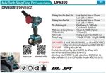DPV300RTJ  Máy Đánh Bóng Dùng Pin(18v) (kèm 02 Pin 5.0 + Sạc Nhanh)