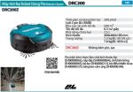 DRC200Z  Máy Hút Bụi Robot Dùng Pin(bl)(18v) (không Kèm Pin Sạc)