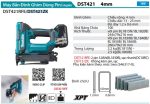 DST421ZK  Máy Bắn Đinh Ghim Dùng Pin(đinh J 4mm) (không Kèm Pin Sạc)