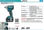 DTS141RME  Máy Bắt Vít Xung Dầu Dùng Pin(bl)(18v) (kèm 02 Pin 4.0ah + Sạc Nhanh)