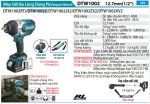 DTW1002Z  Máy Siết Bu Lông Dùng Pin(12.7mm/bl) (không Kèm Pin Sạc)