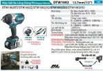 DTW1002ZX2  Máy Siết Bu Lông Dùng Pin(12.7mm/dây Đeo (không Kèm Pin Sạc)