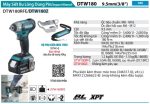 DTW180Z  Máy Siết Bu Lông Dùng Pin(9.5mm/bl)(18v) (không Kèm Pin Sạc)