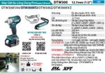 DTW300RTJ  Máy Siết Bu Lông Dùng Pin(12.7mm/bl)(18v (kèm 02 Pin 5.0 + Sạc Nhanh) DTW300RTJ  Máy Siết Bu Lông Dùng Pin(12.7mm/bl)(18v (kèm 02 Pin 5.0 + Sạc Nhanh)