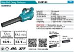 DUB184Z  Máy Thổi Dùng Pin(bl)(18v) (không Kèm Pin Sạc)