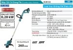DUR193Z  Máy Cắt Cỏ Dùng Pin(18v) (không Kèm Pin Sạc)