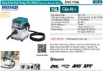 DVC154LZX  Máy Hút Bụi Dùng Pin(hepa/aws/bl)(18vx2) (không Kèm Pin Sạc)