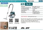 DVC155LZX2  Máy Hút Bụi Dùng Pin(ướt & Khô/bl) (không Kèm Pin Sạc)