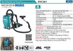DVC261Z  Máy Hút Bụi Đeo Vai Dùng Pin(hepa/bl) (không Kèm Pin Sạc)
