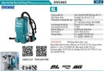 DVC665Z  Máy Hút Bụi Đeo Vai Dùng Pin(hepa/bl)(18 (không Kèm Pin Sạc)