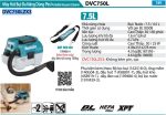 DVC750LZX3  Máy Hút Bụi Đa Năng Dùng Pin(bộ Lọc Bụi (không Kèm Pin Sạc)