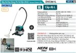 DVC861LZ  Máy Hút Bụi Dùng Điện Và Pin(hepa) (không Kèm Pin Sạc)