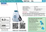 DVF154Z  Máy Phun Thuốc Dùng Pin(18v) (không Kèm Pin Sạc)
