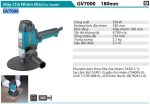GV7000  Máy Chà Nhám Đĩa(180mm)