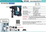 HR166DZ  Máy Khoan Bê Tông Dùng Pin (không Kèm Pin Sạc)
