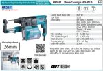 HR2651  Máy Khoan Bê Tông 3 Chức Năng Với H