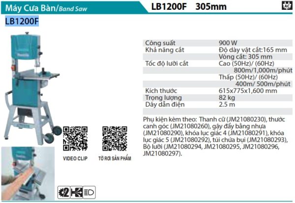 LB1200F  Máy Cưa Bàn