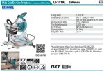 LS1019L  Máy Cưa Đa Góc Trượt(260mm)