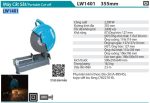 LW1401  Máy Cắt Sắt(355mm)