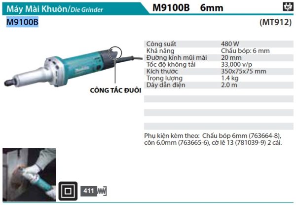 M9100B  Máy Mài Khuôn(6mm)