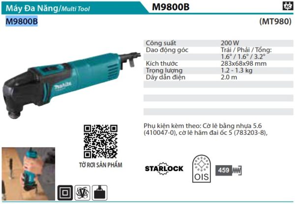 M9800B  Máy Đa Năng