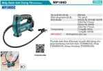 MP100DZ  Máy Bơm Hơi Dùng Pin(12v Max) (không Kèm Pin Sạc)