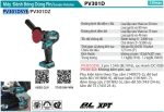 PV301DSYE  Máy Đánh Bóng Dùng Pin(12v Max) (kèm 02 Pin 1.5ah + Sạc)