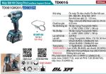 TD001GZ  Máy Bắt Vít Dùng Pin(bl)(40v Max) (không Kèm Pin Sạc)