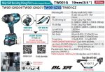 TW001GZ02  Máy Siết Bu Lông Dùng Pin(19mm/ (không Kèm Pin Sạc)