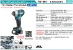 TW160DZ  Máy Siết Bu Lông Dùng Pin(9.5mm/bl) (không Kèm Pin Sạc)