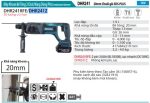 DHR241Z  Máy Khoan Bê Tông 3 Chức Năng Dùng Pin (không Kèm Pin Sạc)