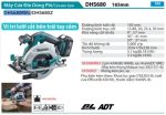 DHS680RMJ  Máy Cưa Đĩa Dùng Pin(165mm/bl)(18v) (kèm 02 Pin 4.0ah + Sạc Nhanh)